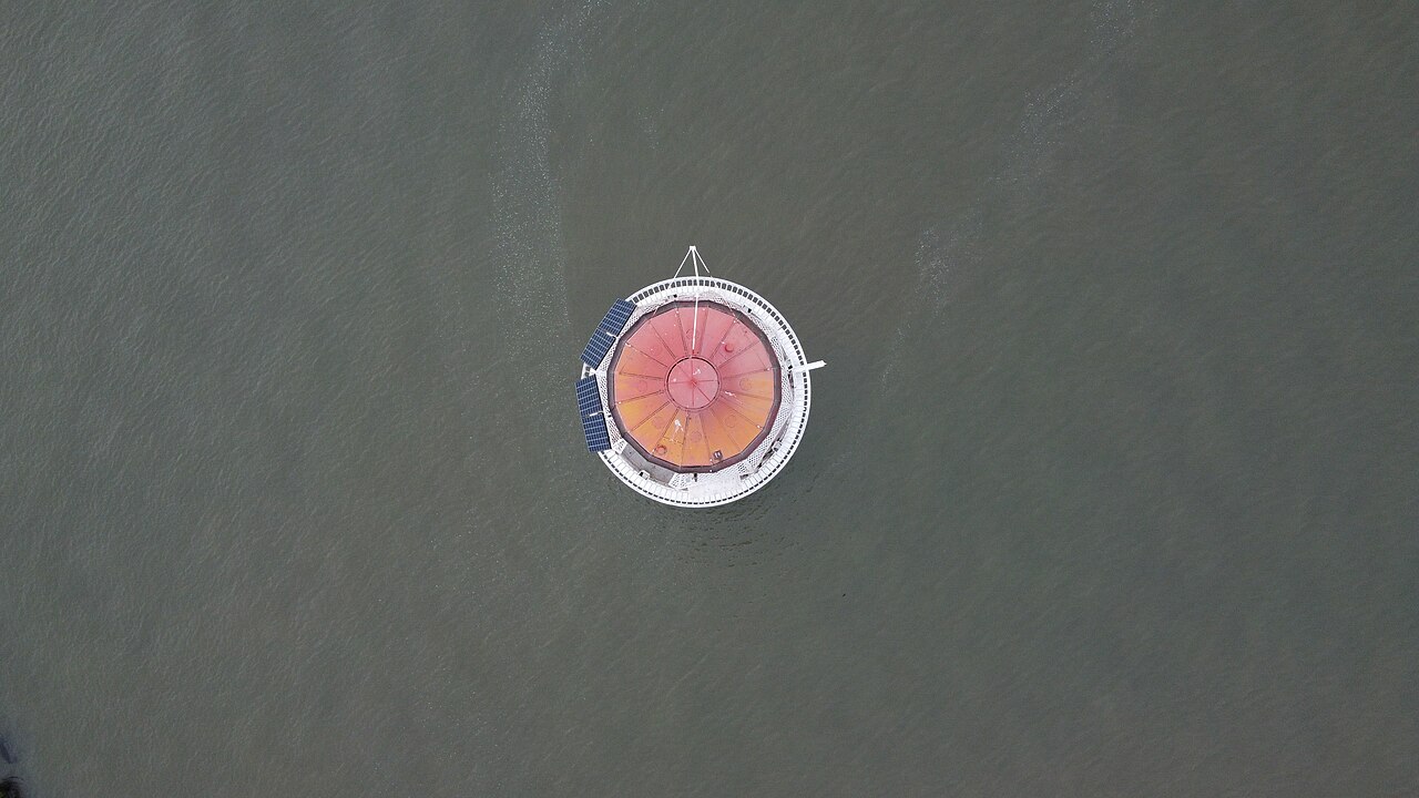 New Brighton Lighthouse on the Wirral coast
