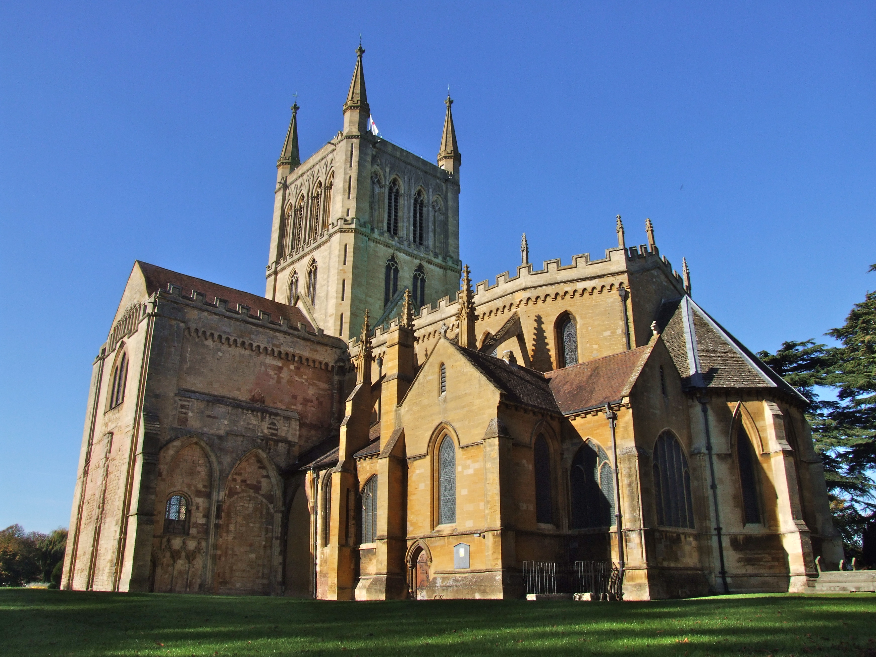 Pershore Abbey in Wychavon