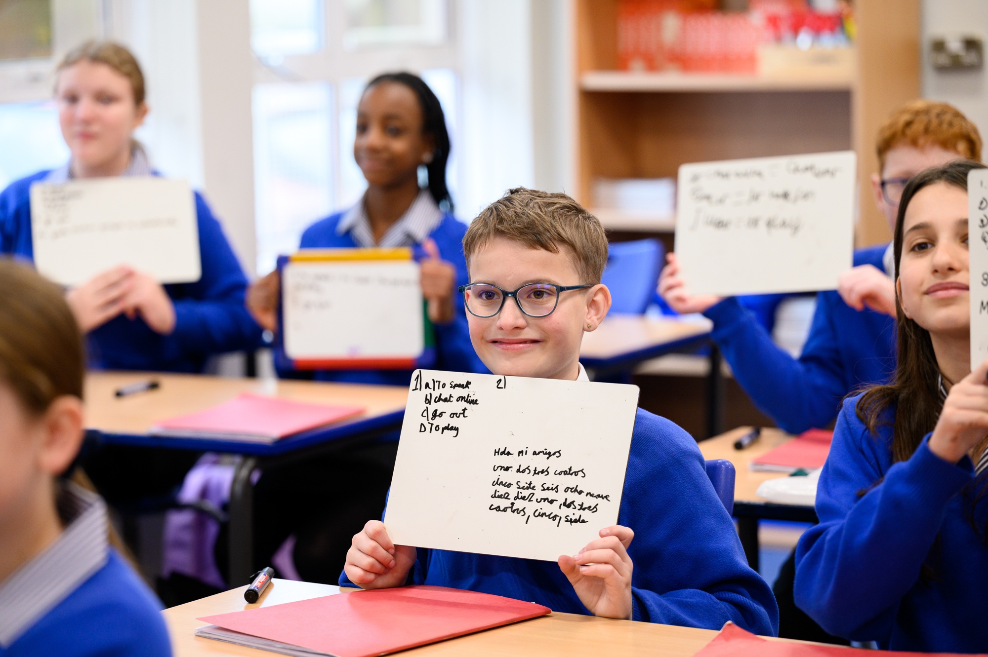 Pupils at Reigate School